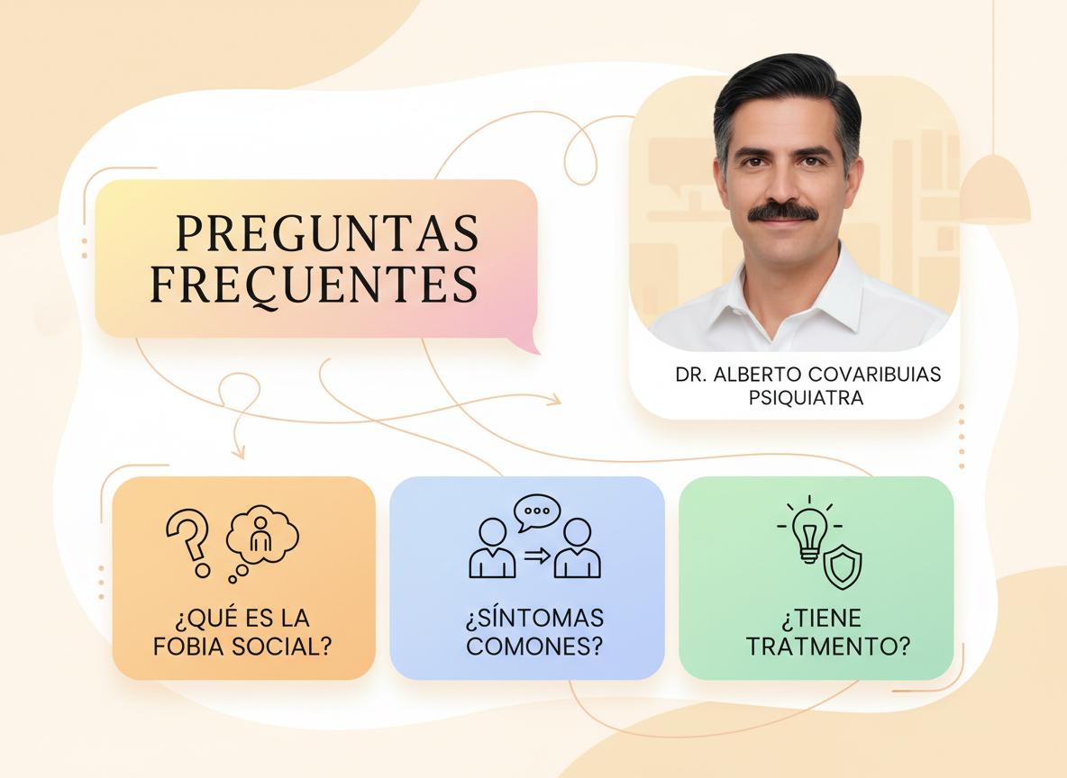 Preguntas frecuentes sobre ansiedad social