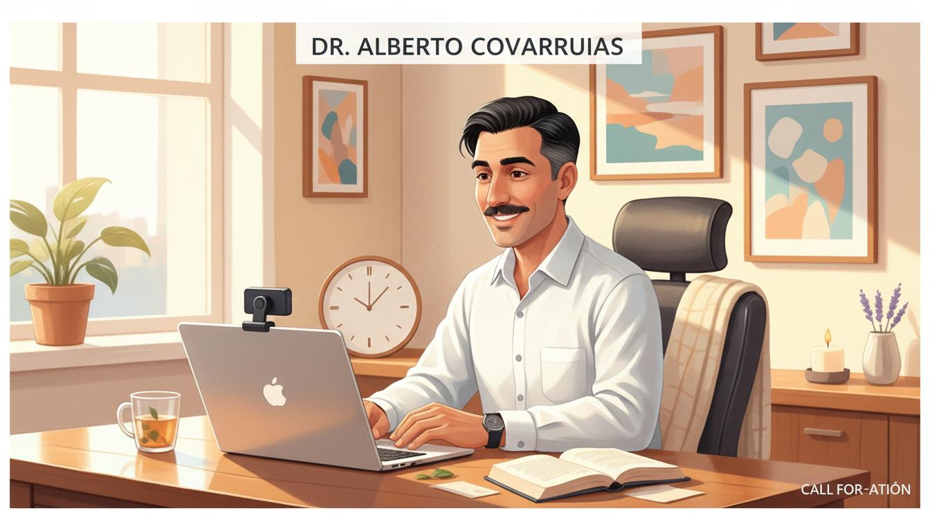 Ilustración clínica sobre insomnio en adultos