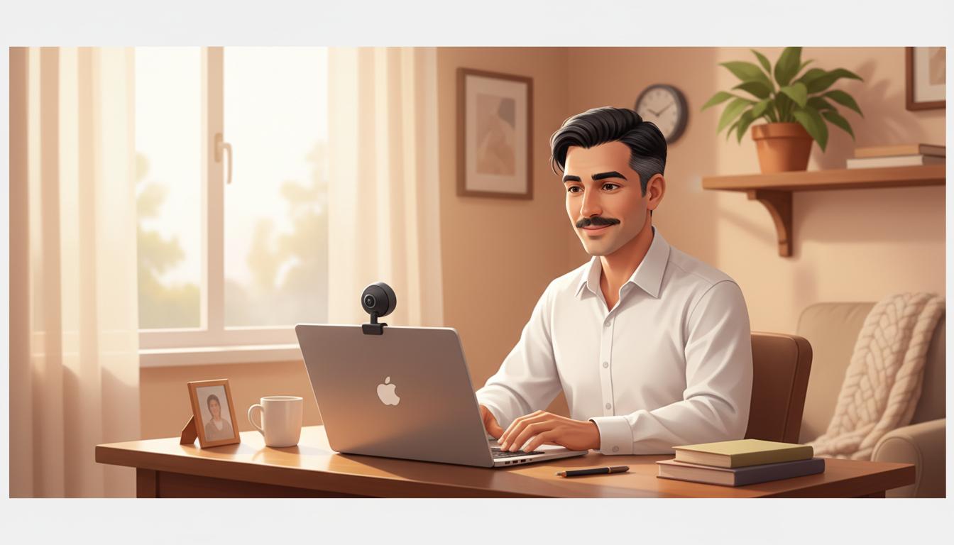 Ilustración de ansiedad generalizada, tensión y preocupación sostenida