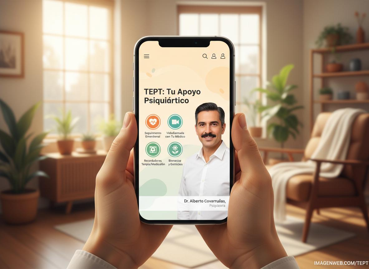 Apps oficiales de apoyo para trauma y TEPT