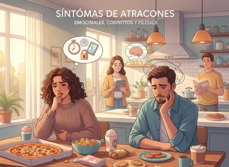 Perfiles clínicos frecuentes en trastorno por atracones