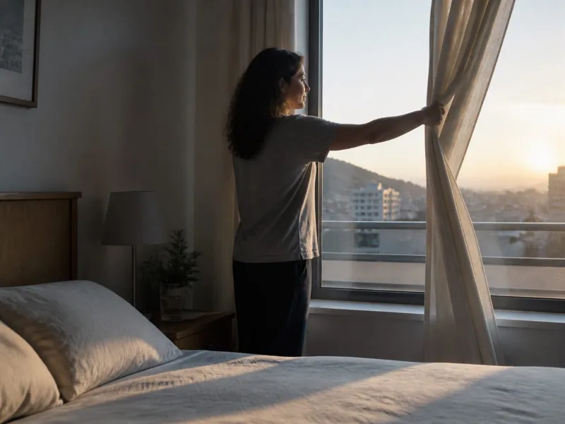 Rutina de amanecer y regulación del ciclo sueño-vigilia