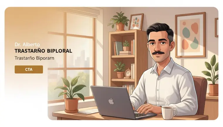 Ilustracion clinica sobre depresion bipolar en adultos