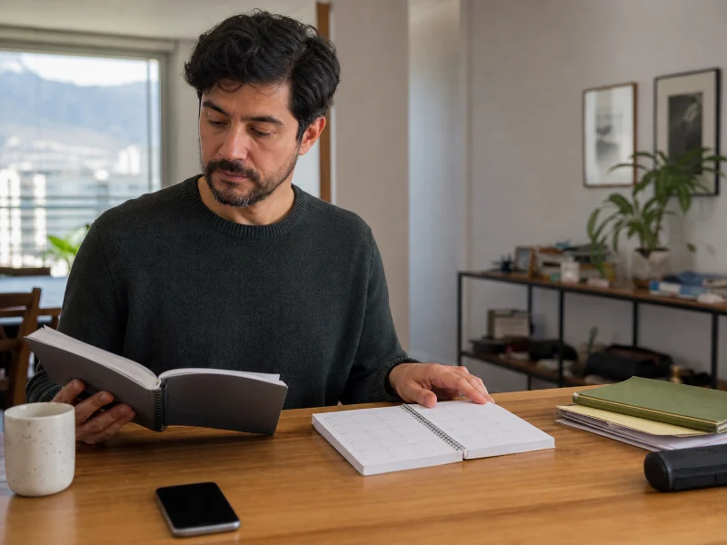 Adulta reconociendo cambios de energía, sueño y funcionamiento entre fases