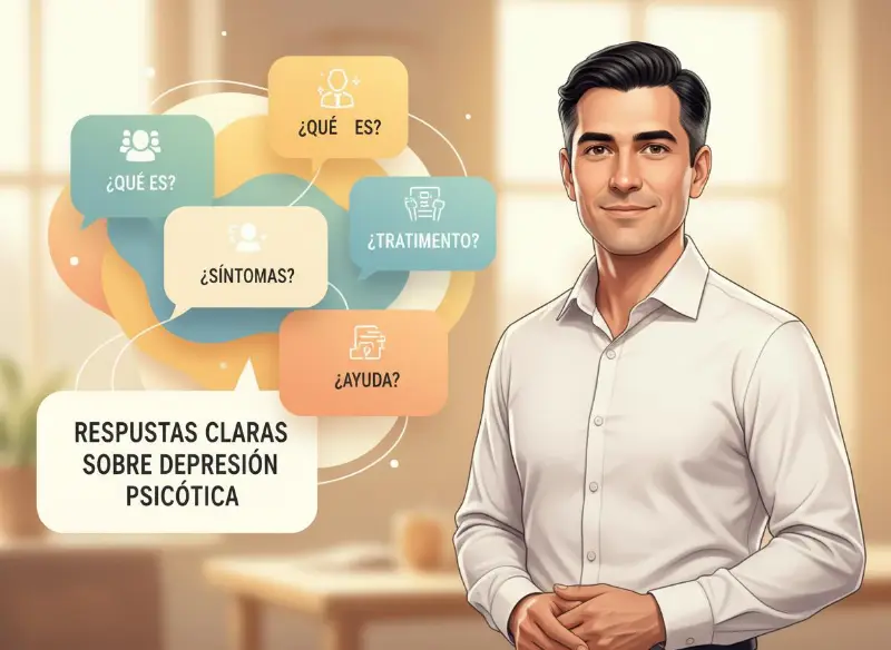 Preguntas frecuentes sobre depresión psicotica