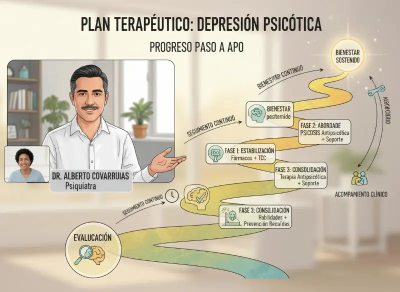 Seguimiento de la depresión psicotica
