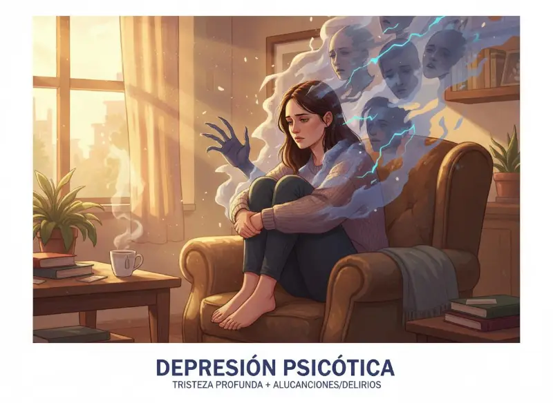 Que es la depresión psicotica