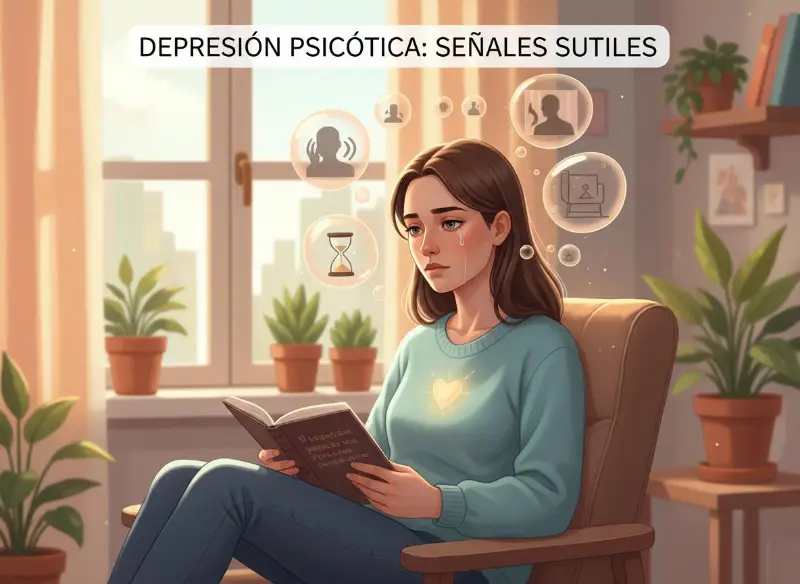 Como se presenta la depresión psicotica