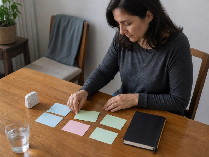 Planificación de actividades y pausas para gestionar la energía sin incrementos forzados