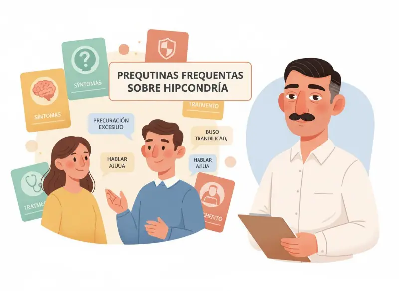 Preguntas frecuentes sobre ansiedad por la salud