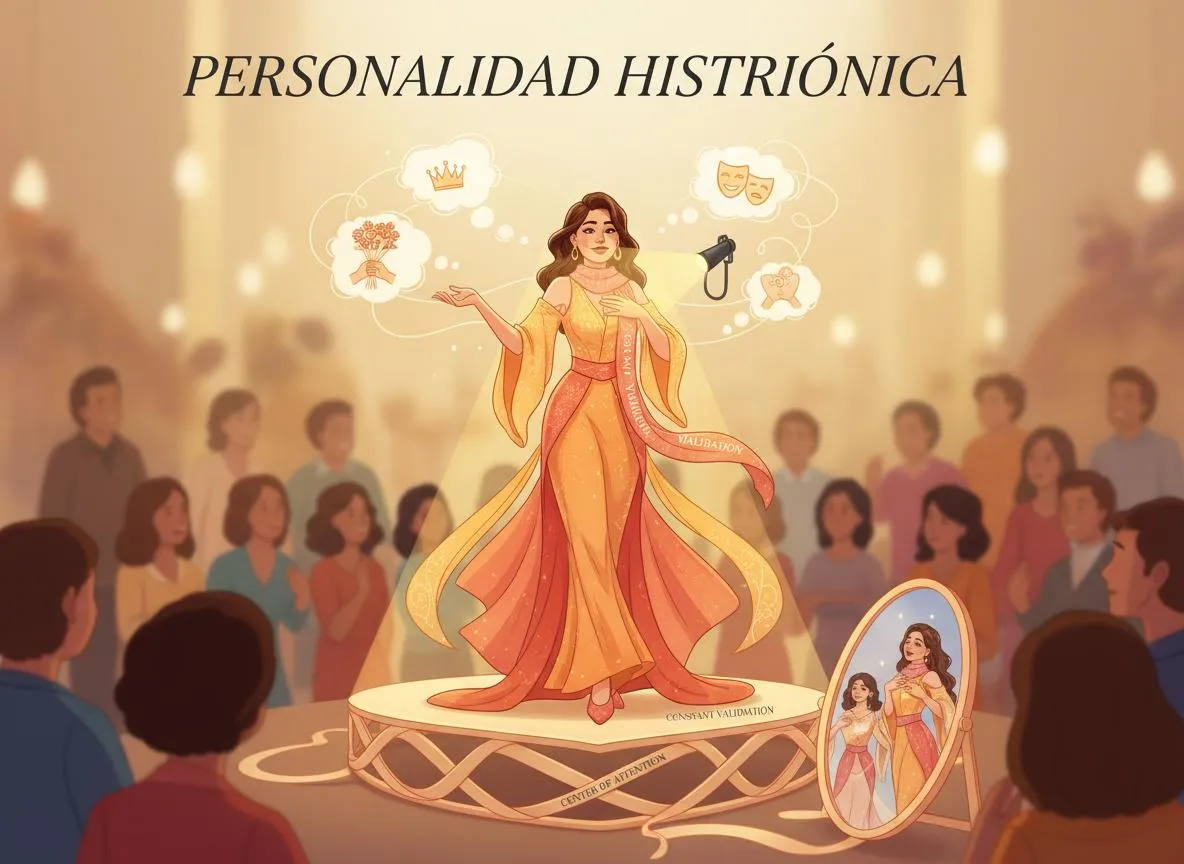 ¿Qué describe realmente un patrón histriónico?