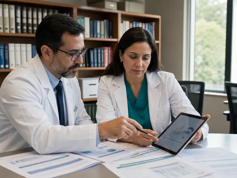 Profesionales revisando evidencia y guías clínicas