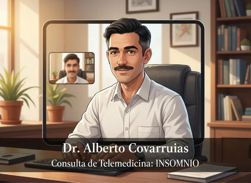 Telemedicina/Online y consulta psiquiátrica para insomnio