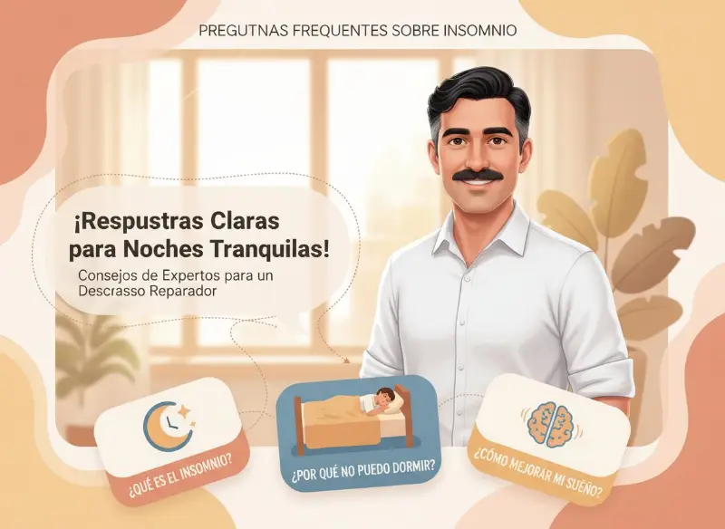 Preguntas frecuentes sobre insomnio en adultos