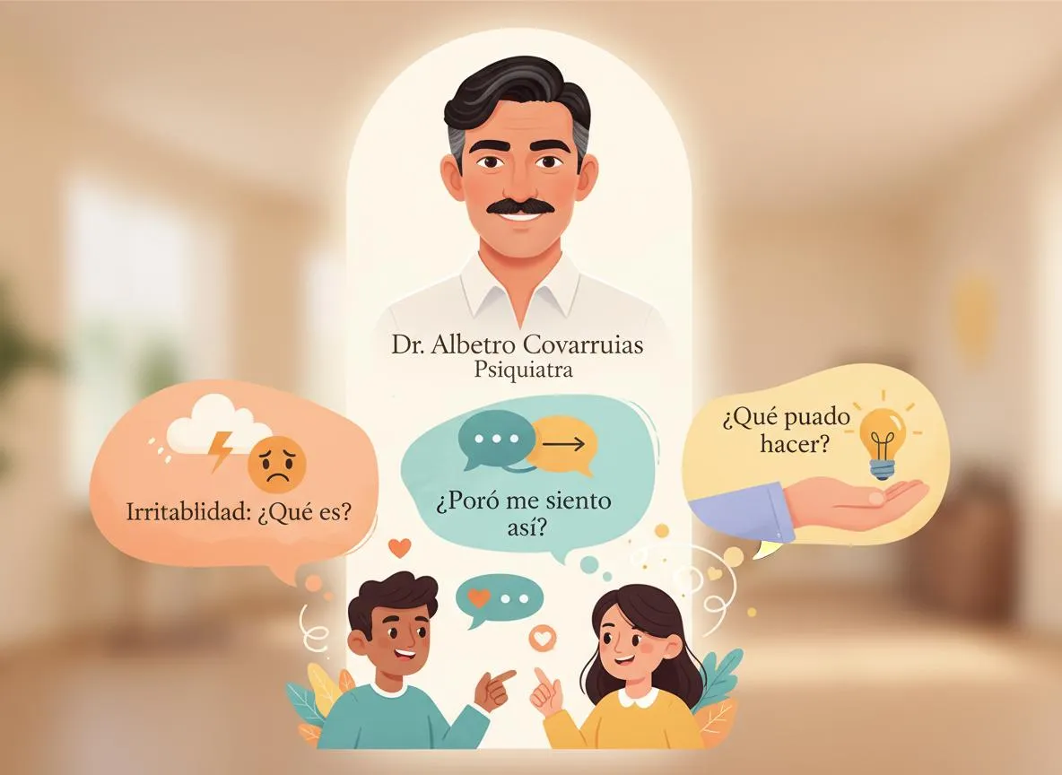 Preguntas frecuentes sobre irritabilidad en adultos