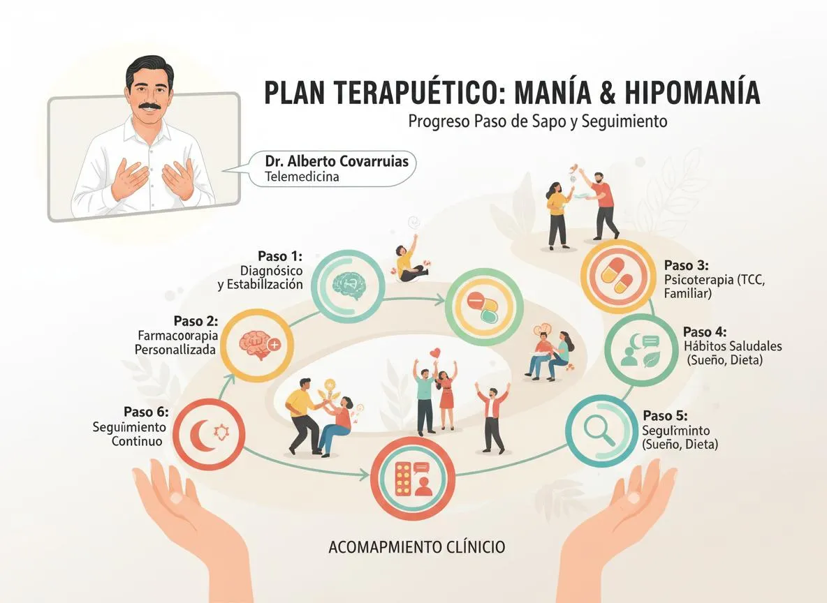 Plan práctico para manía e hipomanía