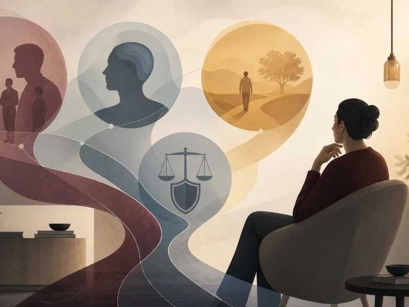 Persona que distingue dimensiones clínicas, contexto relacional y seguridad sin convertir una etiqueta histórica en diagnóstico