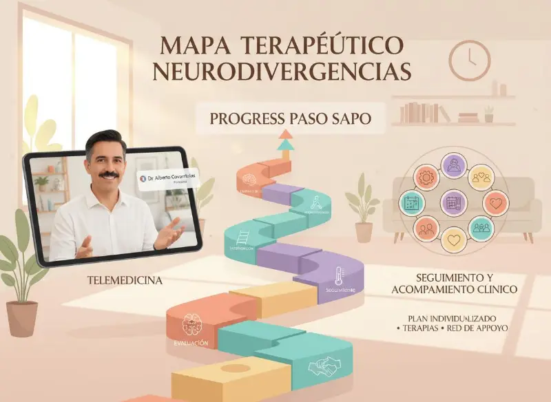 Ruta de evaluación para neurodivergencias en adultos