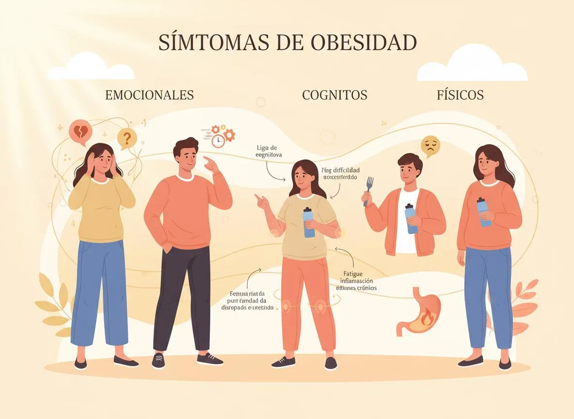 Patrones clínicos frecuentes en obesidad