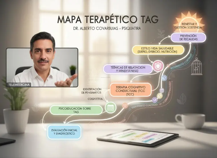 Plan práctico de 8 semanas para ansiedad generalizada