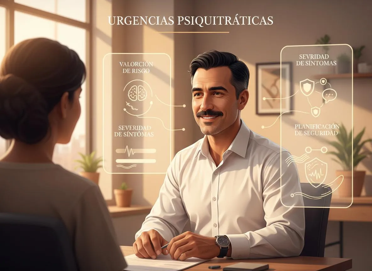 Pasos inmediatos ante una urgencia psiquiátrica